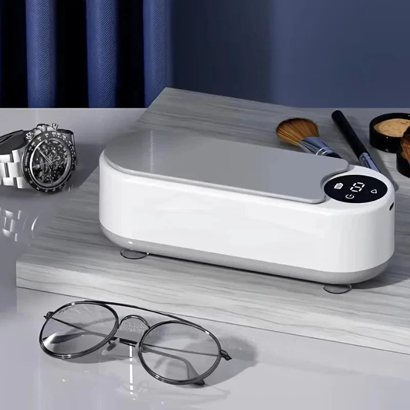 Limpiador Ultrasónico Portátil para Lentes y Joyas | USB Recargable