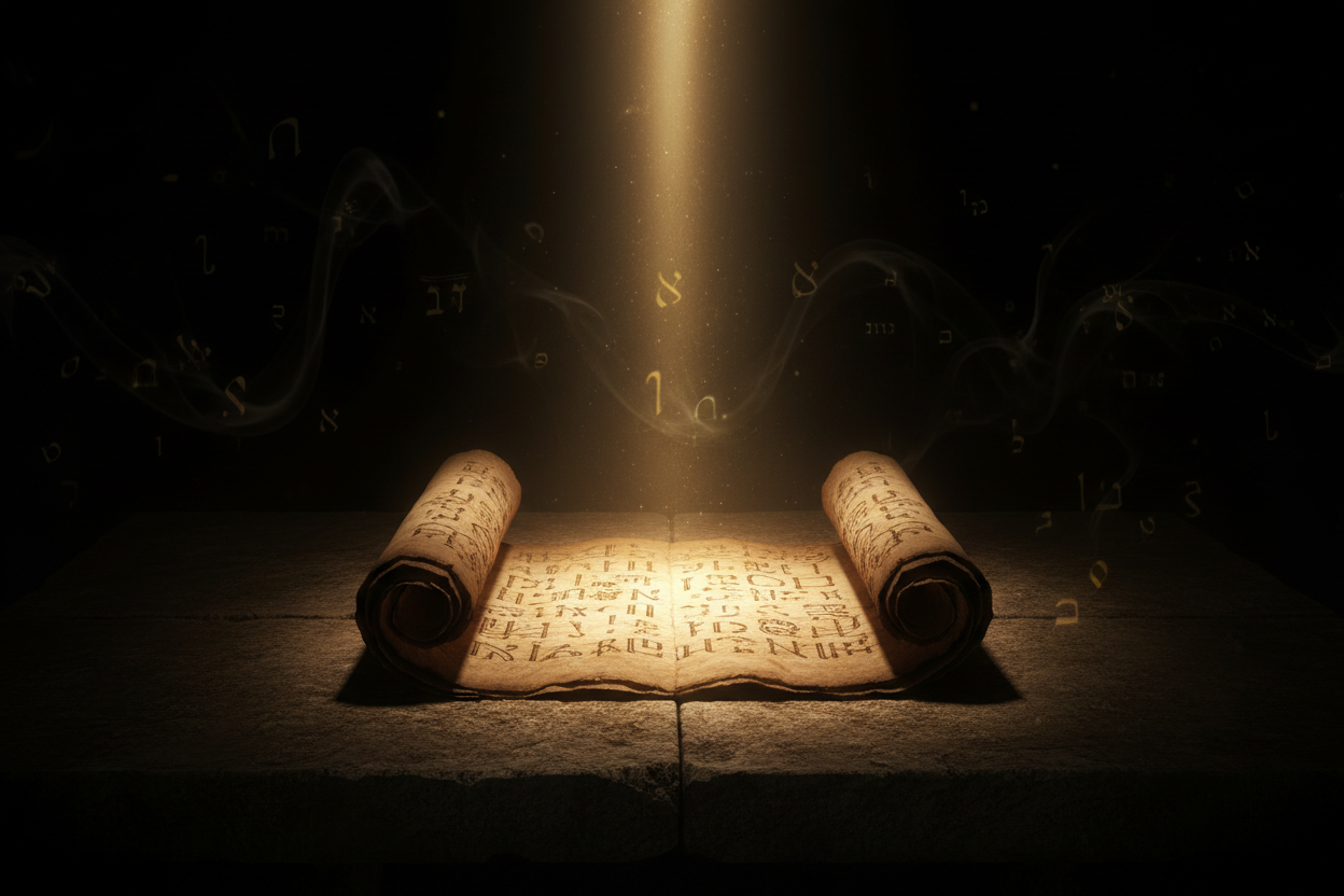 Manuscrito antiguo — Hero Ecos del Edén